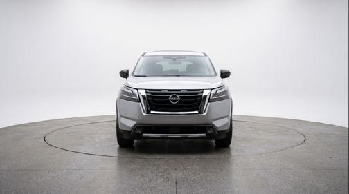 Brilliant Silver Metallic 2025 Nissan Pathfinder SV 4WD