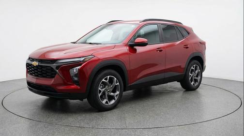 Crimson Metallic 2025 Chevrolet Trax LT