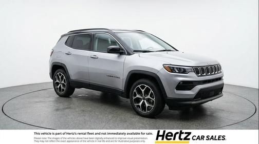 Silver Zynith Metallic Clearcoat 2025 Jeep Compass Limited
