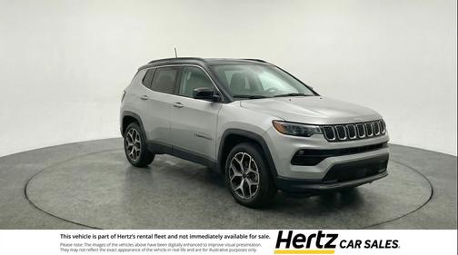 Silver Zynith Metallic Clearcoat 2025 Jeep Compass Limited