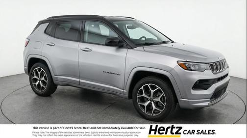 Silver Zynith Metallic Clearcoat 2025 Jeep Compass Limited
