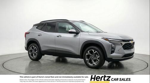 Sterling Gray Metallic 2025 Chevrolet Trax LT