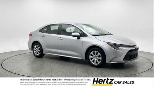 Classic Silver Metallic 2025 Toyota Corolla LE