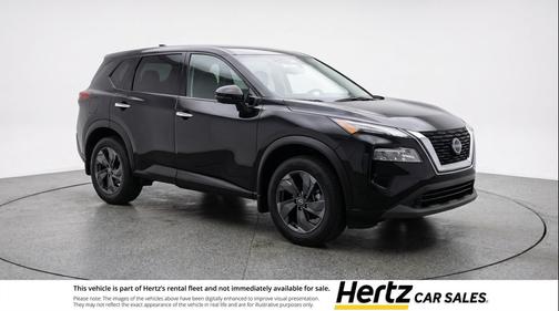 Super Black 2025 Nissan Rogue SV