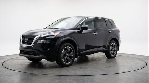 Super Black 2025 Nissan Rogue SV
