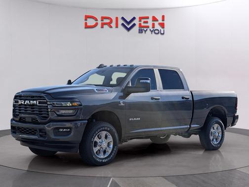 Granite Crystal Metallic Clearcoat 2025 RAM 2500 Big Horn Crew Cab 4x4 6'4' Box