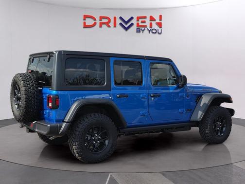 Hydro Blue Pearlcoat 2026 Jeep Wrangler Willys