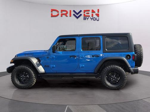 Hydro Blue Pearlcoat 2026 Jeep Wrangler Willys
