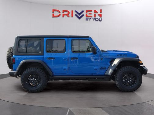 Hydro Blue Pearlcoat 2026 Jeep Wrangler Willys