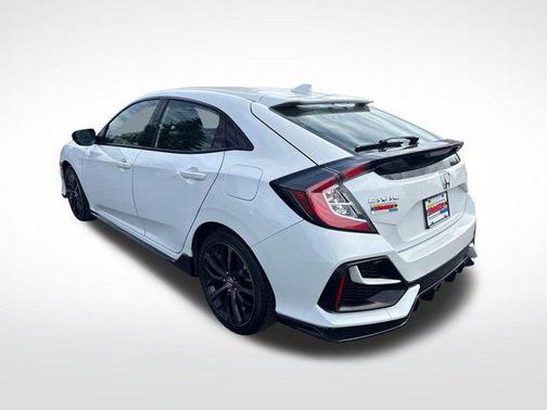 Platinum White Pearl 2021 Honda Civic Sport