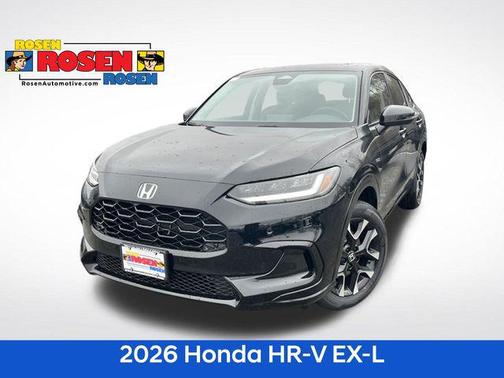Crystal Black Pearl 2026 Honda HR-V EX-L