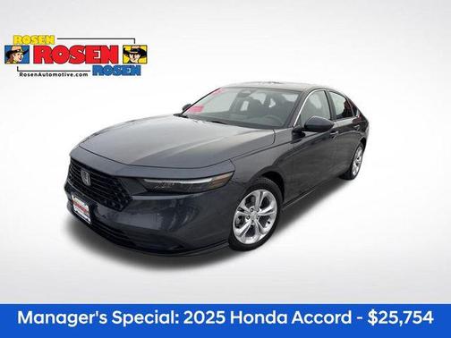 2025 Honda Accord LX 1.5T