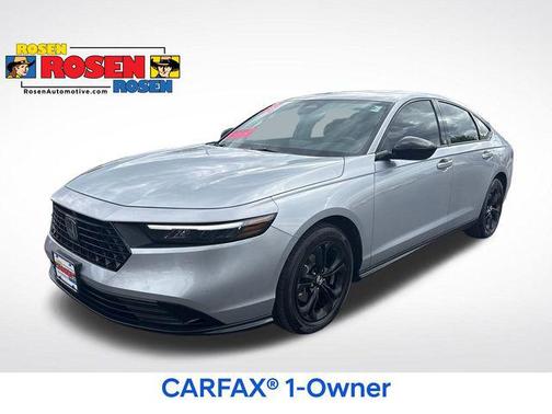Silver Metallic 2025 Honda Accord SE