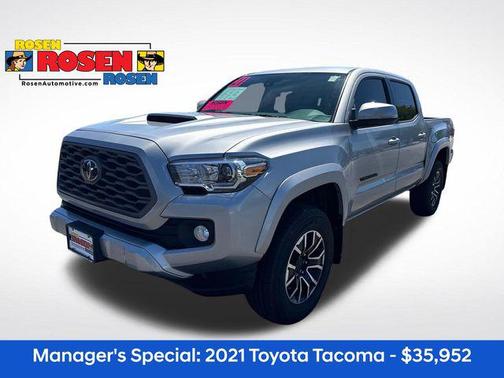 Silver Sky Metallic 2021 Toyota Tacoma TRD Sport