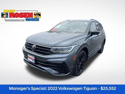 2022 Volkswagen Tiguan 2.0T SE R-Line Black 4MOTION