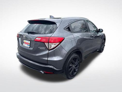 Gray 2021 Honda HR-V AWD Sport