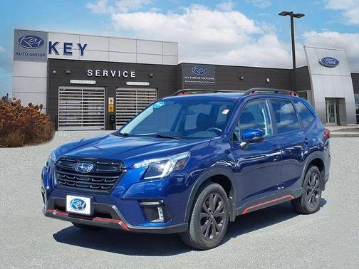Sapphire Blue Pearl 2023 Subaru Forester Sport
