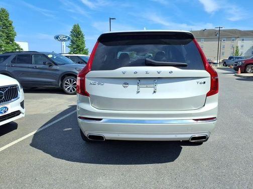 White 2021 Volvo XC90 T6 Inscription 7 Passenger
