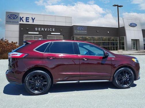 Burgundy 2022 Ford Edge ST Line