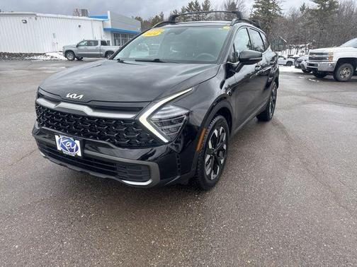 Ebony Black 2024 Kia Sportage X-Line