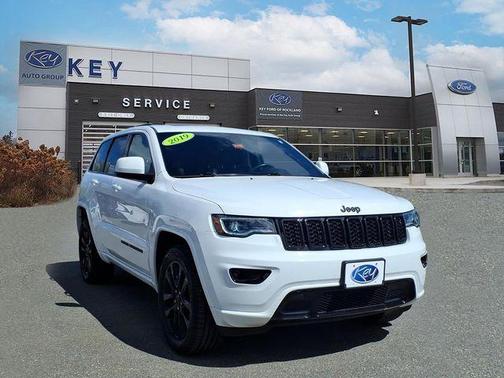 Bright White Clearcoat 2019 Jeep Grand Cherokee Altitude