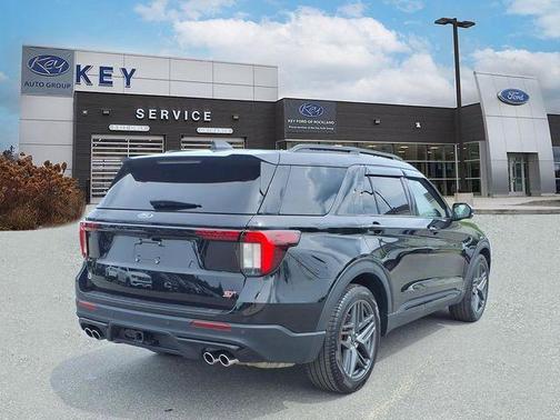 Black Metallic 2025 Ford Explorer ST