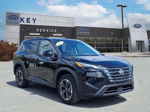 Black 2025 Nissan Rogue SV