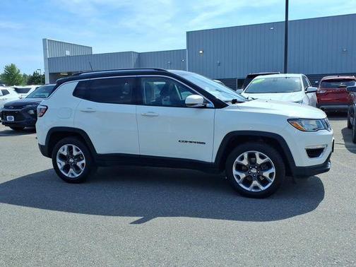 White Clearcoat 2018 Jeep Compass Limited
