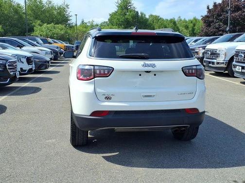 White Clearcoat 2018 Jeep Compass Limited