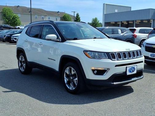 White Clearcoat 2018 Jeep Compass Limited