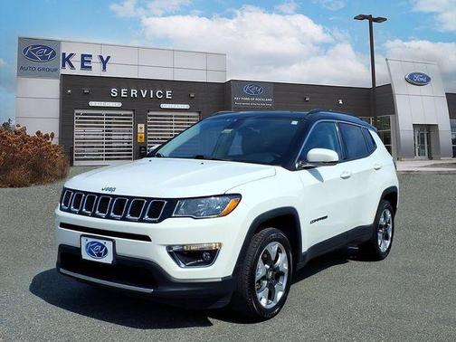 White Clearcoat 2018 Jeep Compass Limited