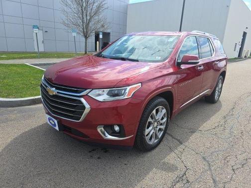 Cajun Red Tintcoat 2018 Chevrolet Traverse Premier