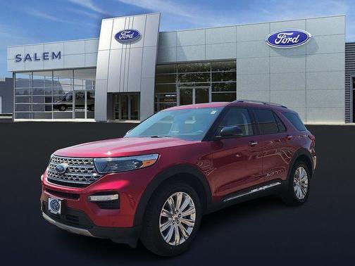 Red Metallic 2022 Ford Explorer Limited