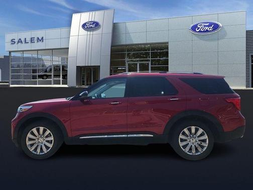 Red Metallic 2022 Ford Explorer Limited