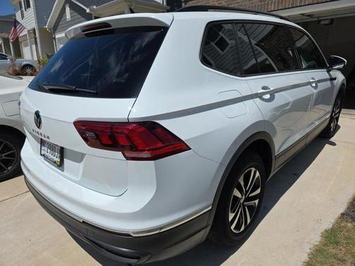 Pure White 2023 Volkswagen Tiguan 2.0T S