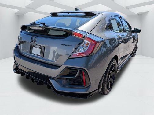 Gray 2020 Honda Civic Sport