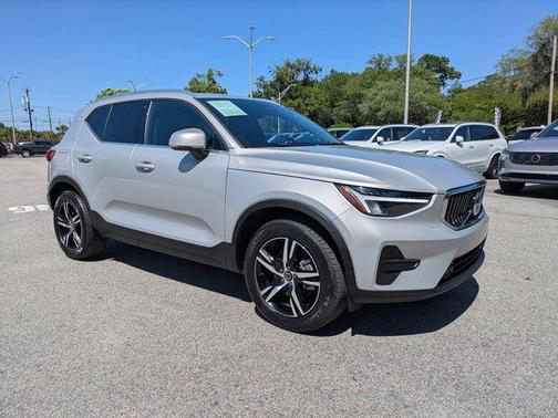 Silver 2025 Volvo XC40 B5 Core Bright Theme