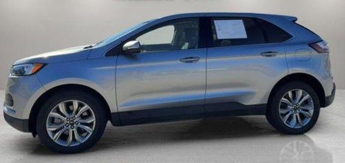 Silver Metallic 2024 Ford Edge Titanium