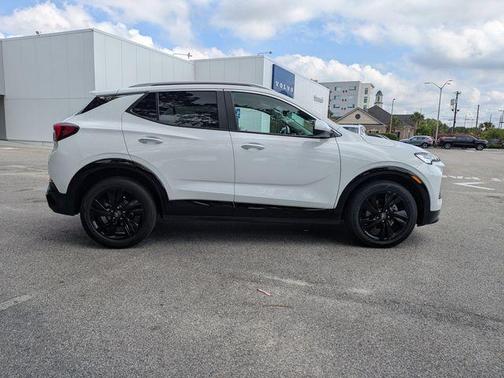 Summit White 2024 Buick Encore GX Sport Touring