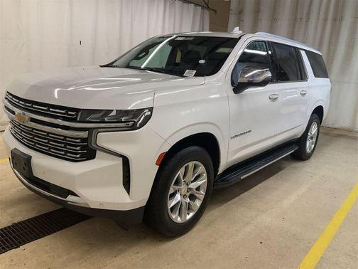 Summit White 2023 Chevrolet Suburban Premier