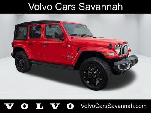 Firecracker Red Clearcoat 2024 Jeep Wrangler 4xe Sahara