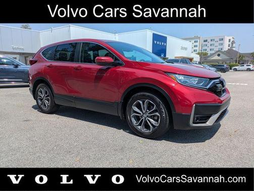 Red 2022 Honda CR-V EX-L