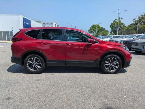 Red 2022 Honda CR-V EX-L