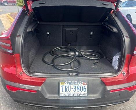 Fusion Red Metallic 2023 Volvo C40 Recharge Pure Electric Twin Ultimate