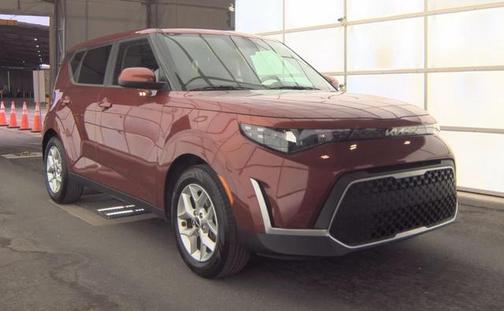 Orange 2024 Kia Soul LX