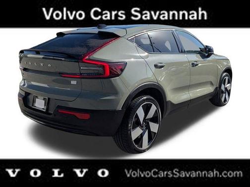 Sage Green Metallic 2023 Volvo C40 Recharge Pure Electric Twin Ultimate