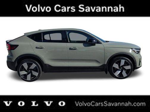 Sage Green Metallic 2023 Volvo C40 Recharge Pure Electric Twin Ultimate
