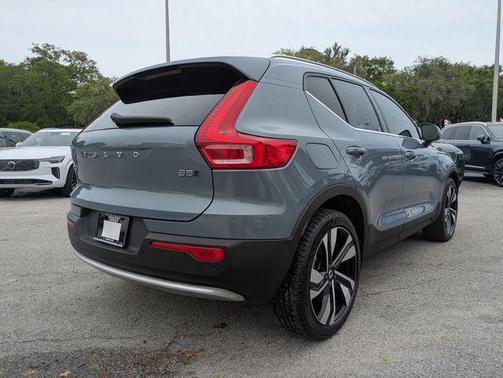 Thunder Gray Metallic 2023 Volvo XC40 B5 Plus Bright Theme