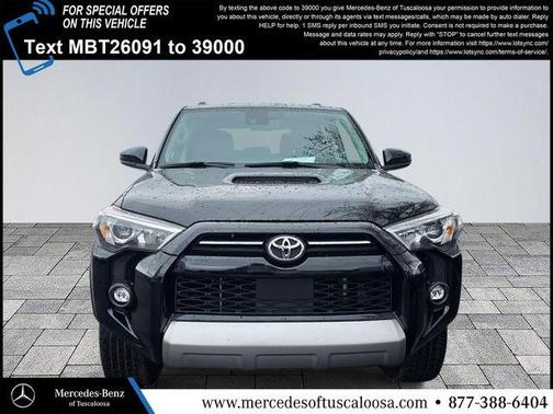 Midnight Black Metallic 2022 Toyota 4Runner TRD Off Road