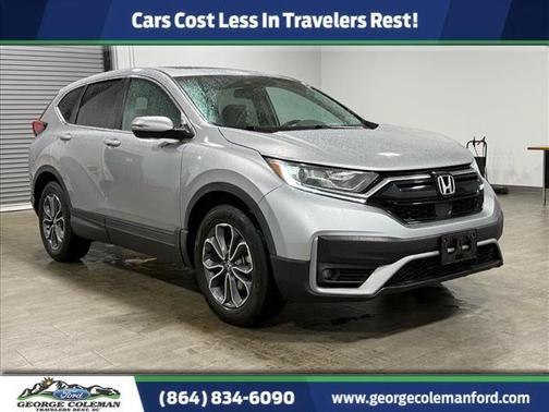 Lunar Silver Metallic 2022 Honda CR-V EX-L